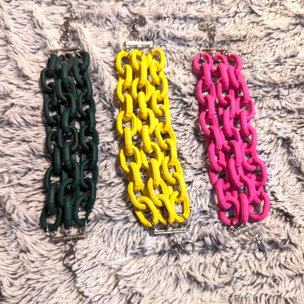 Link bracelets
